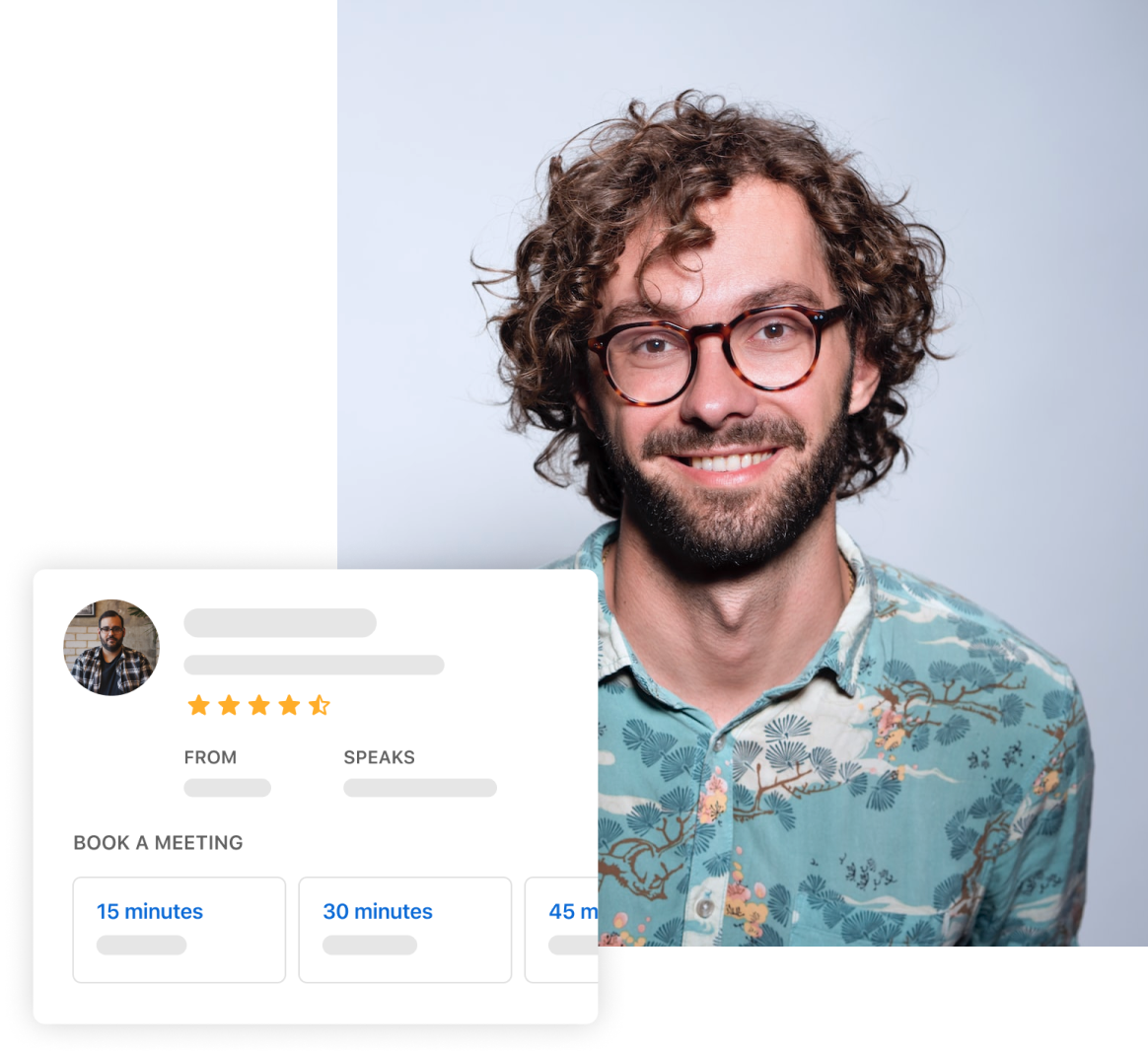 Find verified Experts in your field